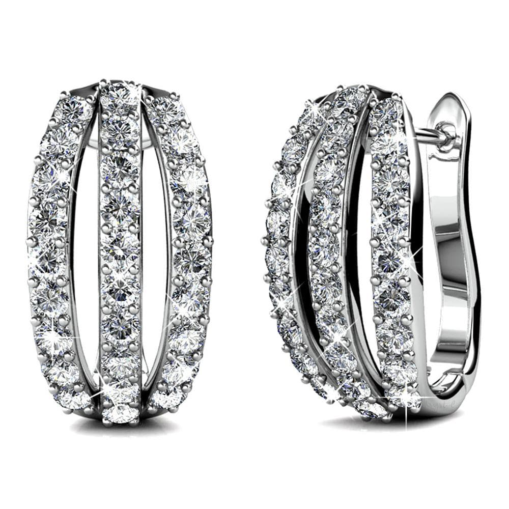 3 Row Arch Earrings