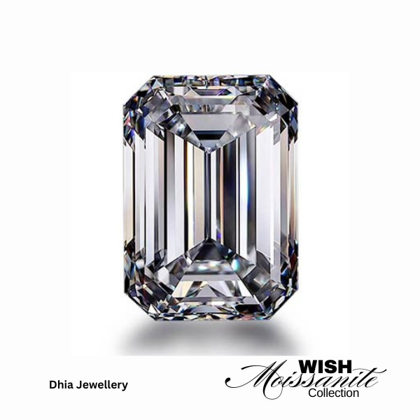 Moissanite - Emerald Cut