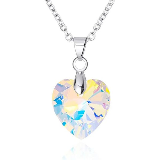 Dhia Crystal Heart Pendant with Crystals from Swarovski