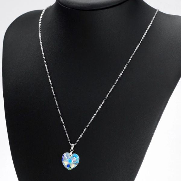 Dhia Crystal Heart Pendant with Crystals from Swarovski