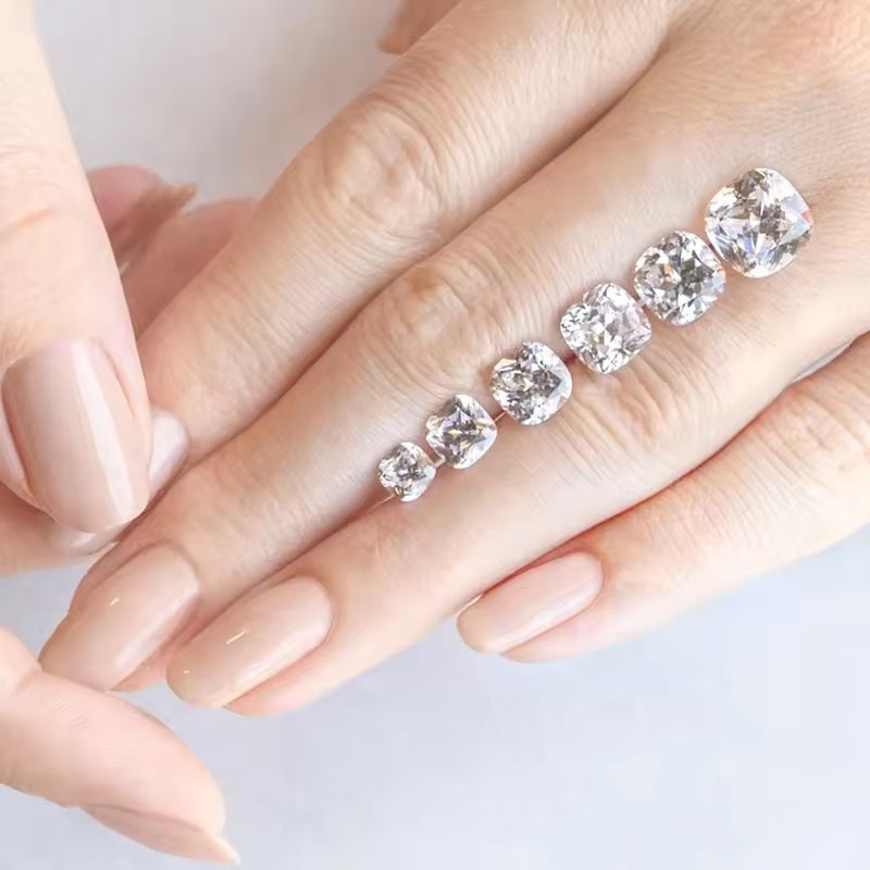 Moissanite - Cushion Cut