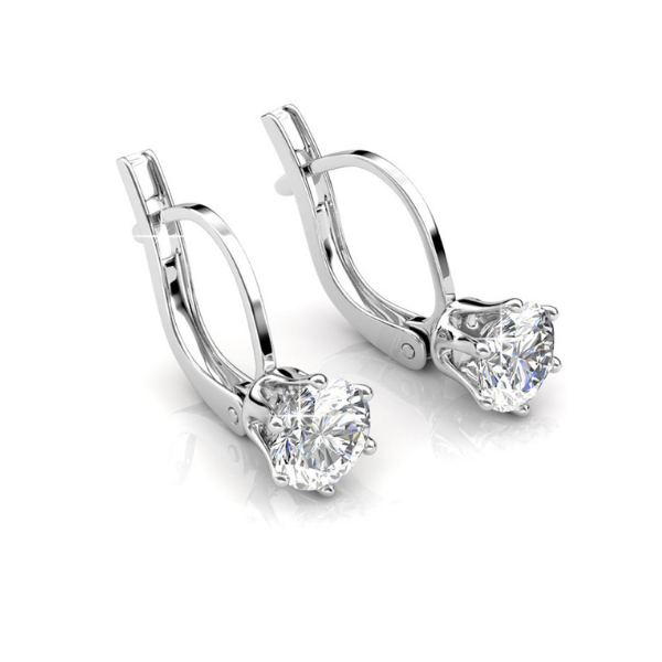 Dhia Casa Drop Earrings Set embellished with Swarovski crystals