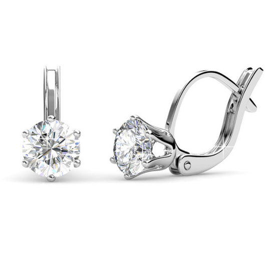 Dhia Casa Drop Earrings Set embellished with Swarovski crystals