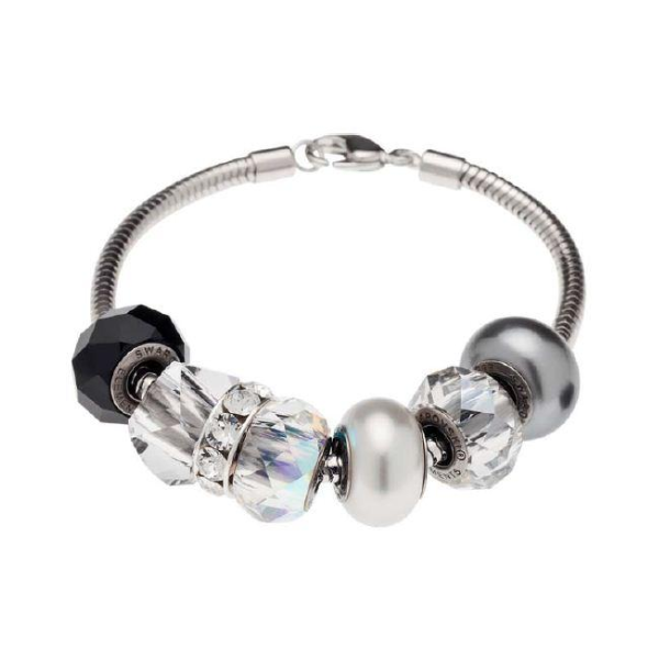Swarovski 5948 BeCharmed Briolette- Crystal Silver Shade