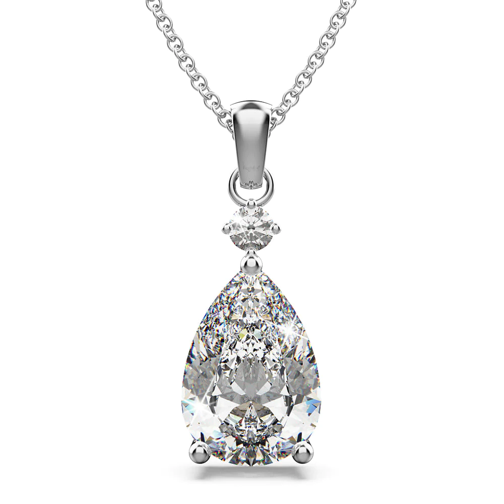 Pear Shaped Drop Necklace