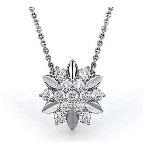 Dhia Flower Bracelet – S925 Sterling Silver with Swarovski Zirconia