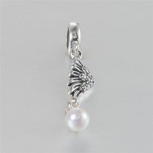 Dhia S925 Teardrop Angel Wings Charm/Pendant