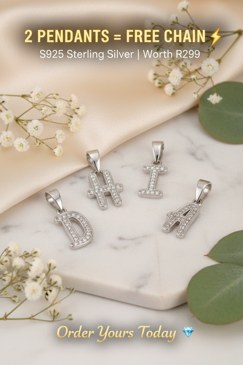 Alphabet Pendants