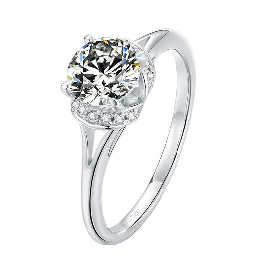 Dhia Privé Solitaire Brilliance S925 Sterling Silver Ring – 1.0ct Moissanite