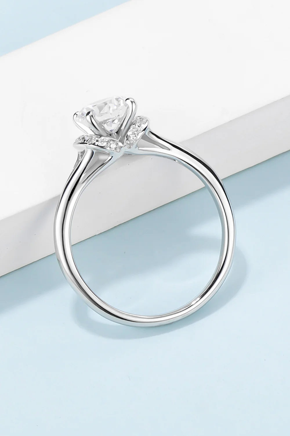 Dhia Privé Solitaire Brilliance S925 Sterling Silver Ring – 1.0ct Moissanite