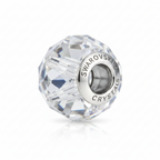 Swarovski 5948 BeCharmed Briolette Bead – Crystal Silver Shade