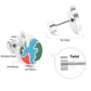 Around The World Earrings Set