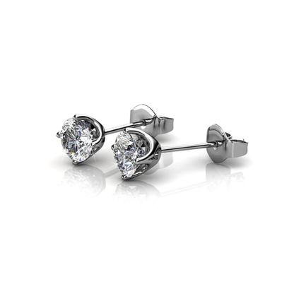Bella Classic Stud Earrings – Embellished with Swarovski® Crystals