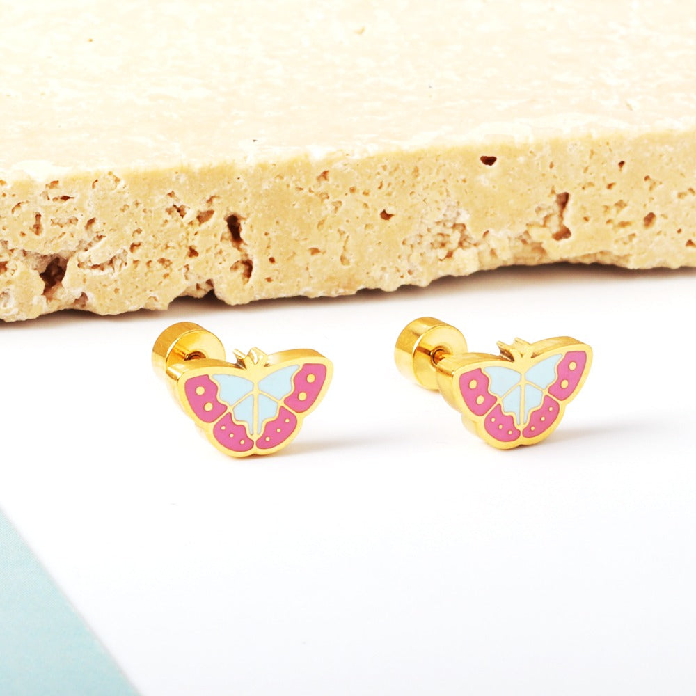 Butterflies Earrings Set