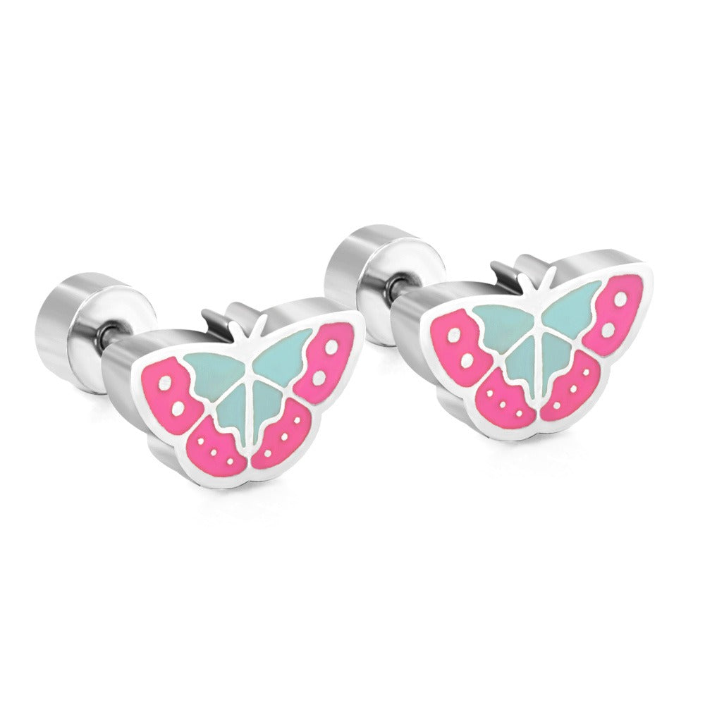 Butterflies Earrings Set