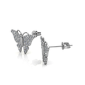 Butterfly Earrings Embellished with Swarovski® Crystals