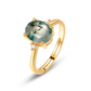 Classic Oval Four-Claw Adjustable - Silver