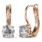 Dhia Elegant Drop Earrings 5 Set + 1 FREE – Embellished with Swarovski® Crystals