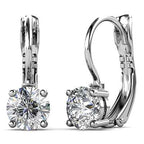 Dhia Elegant Drop Earrings 5 Set + 1 FREE – Embellished with Swarovski® Crystals