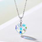 Dhia Crystal Heart Pendant with Crystals from Swarovski