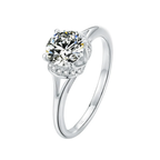 Dhia Privé 1.0ct Moissanite Solitaire Ring – D Colour VVS1