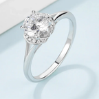 Dhia Privé 1.0ct Moissanite Solitaire Ring – D Colour VVS1