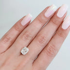 Moissanite - Elongated Cushion Cut