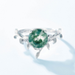 Floral Twist Green Moss Agate