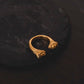 Lion Twin Head Ring