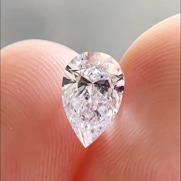 Moissanite Pear Cut
