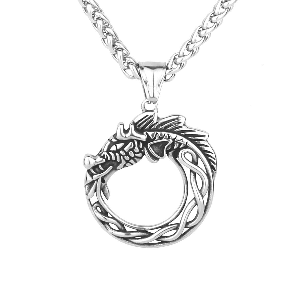 Nordic Dragon Necklace