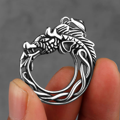 Nordic Dragon Necklace
