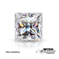 Moissanite - Princess Cut