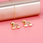 Rainbow Earrings Set