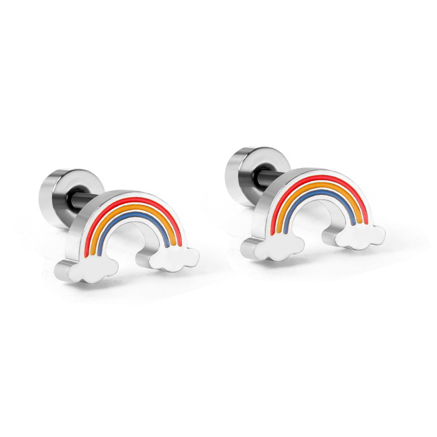 Rainbow Earrings Set