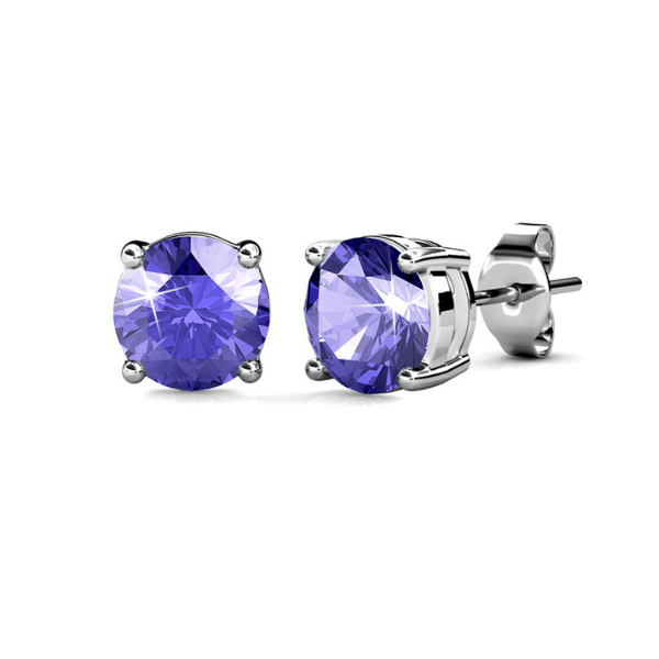 7 Day Earrings Box Sets embellished with Swarovski crystals