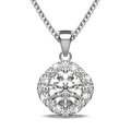 Halo Cluster Necklace