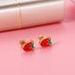 Strawberry Earrings Set