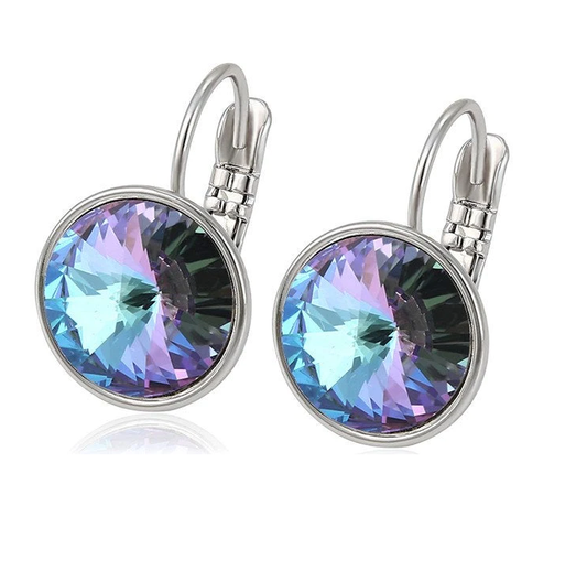 Vitrail Light Crystal Swarovski Earrings