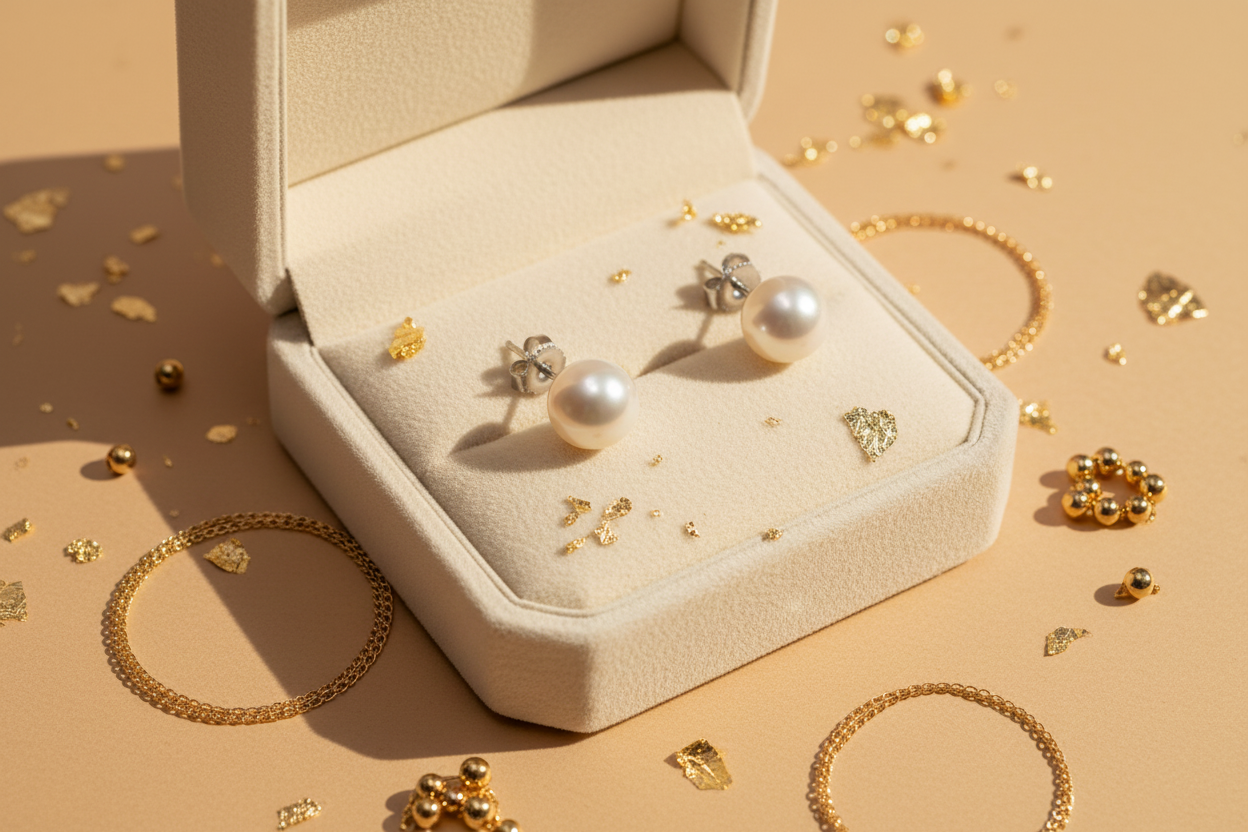 Akoya Pearl Studs Banner