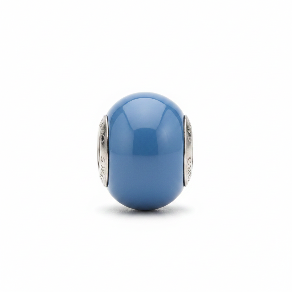 Blue bead side profile