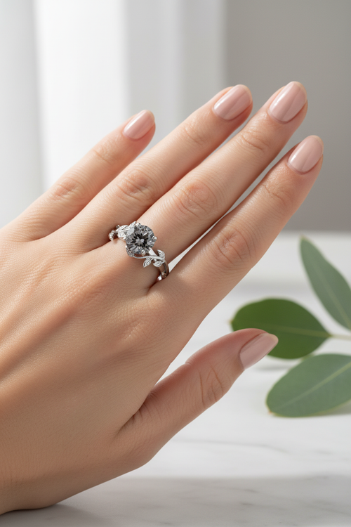 BRQ Silver Ring - On Hand