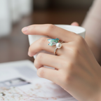 Butterfly Pearl Ring Lifestyle 1