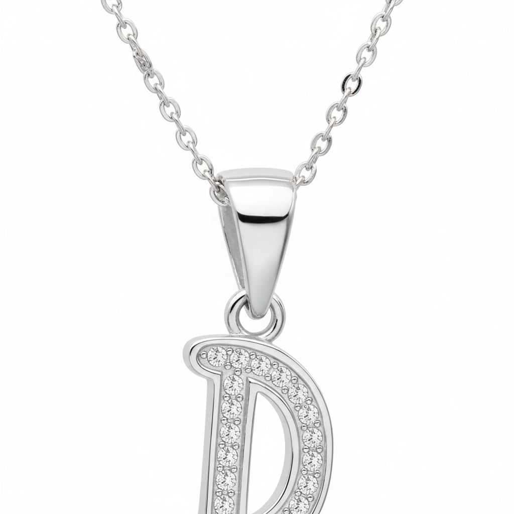 Close-up Chain Through Pendant Bail