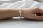 Crystal bead wrist lifestyle