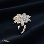 Dhia Flower Ring Studio Branded
