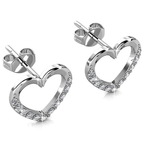 Heart Stud Earrings