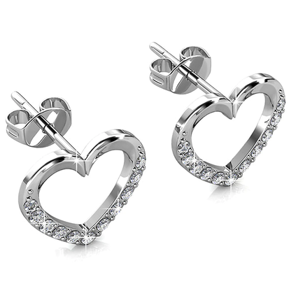 Heart Stud Earrings