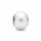 Swarovski 5890 BeCharmed Crystal Pearl - side profile on white background