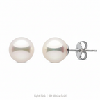 Light Pink Pearl - White Gold